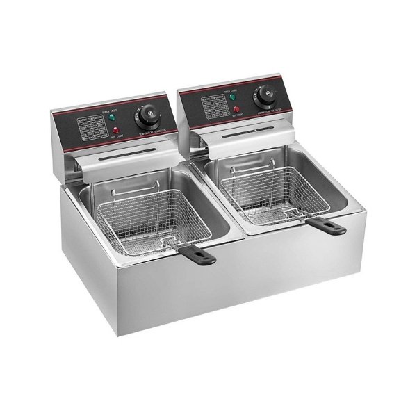 Electric-Deep-Fryer-Double-Tank-6-6-Liter