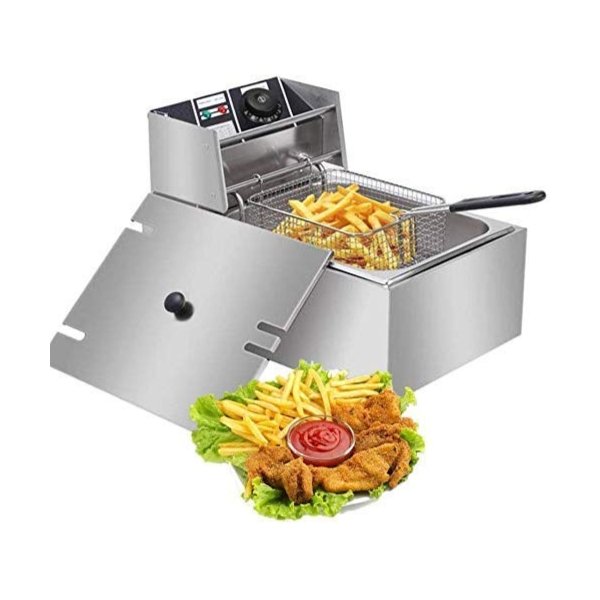 Electric-Deep-Fryer-Single-Tank-6-Liter