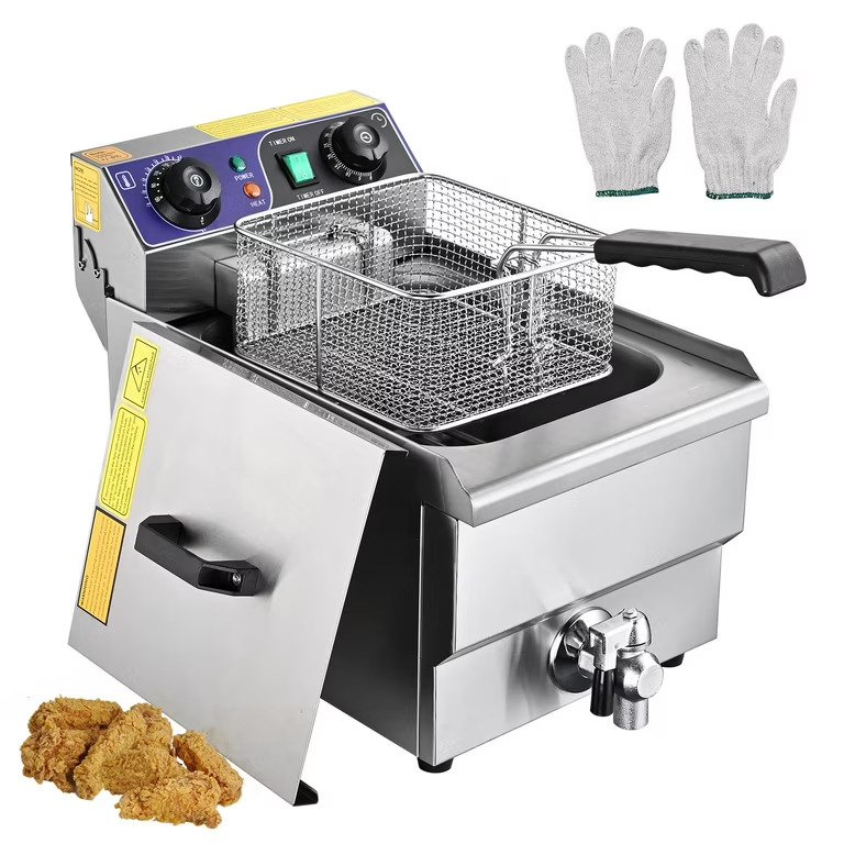 Electric-Deep-Fryer-With-Tap-12-Liter