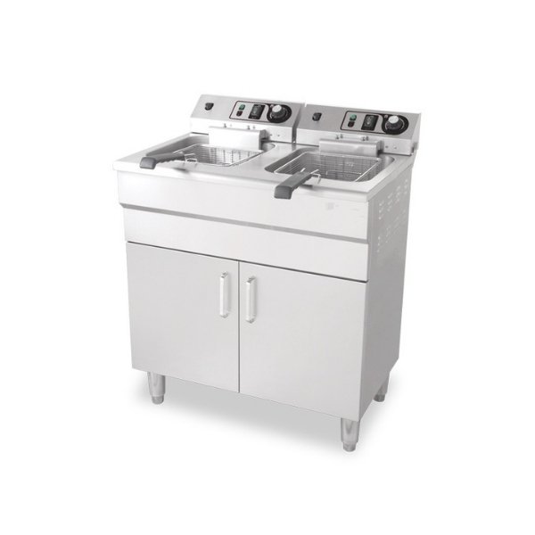Electric-Double-Tank-Deep-Fryer-16-Liter