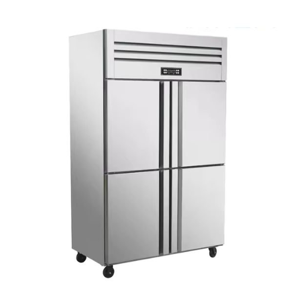 Stainless-Steel-Four-Door-Commercial-Refrigerator