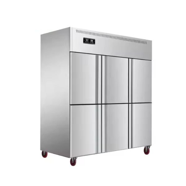 Stainless-Steel-Six-Door-Commercial-Refrigerator