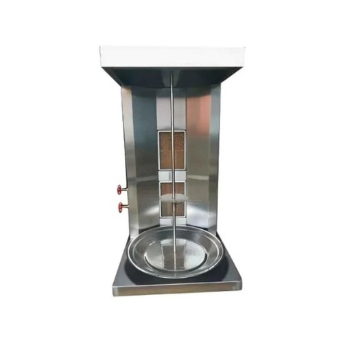 Double Burner Shawarma Machine Gas Operated