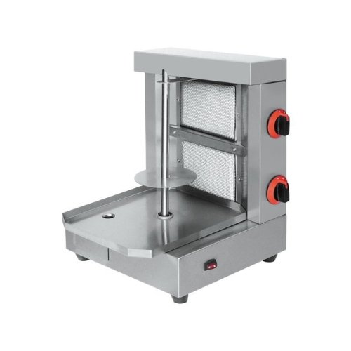 Double Burner Shawarma Machine Gas Operated 3