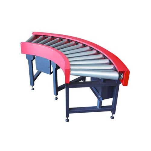 Curved-Food-Roller-Conveyor
