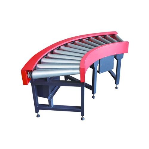 Curved-Food-Roller-Conveyor
